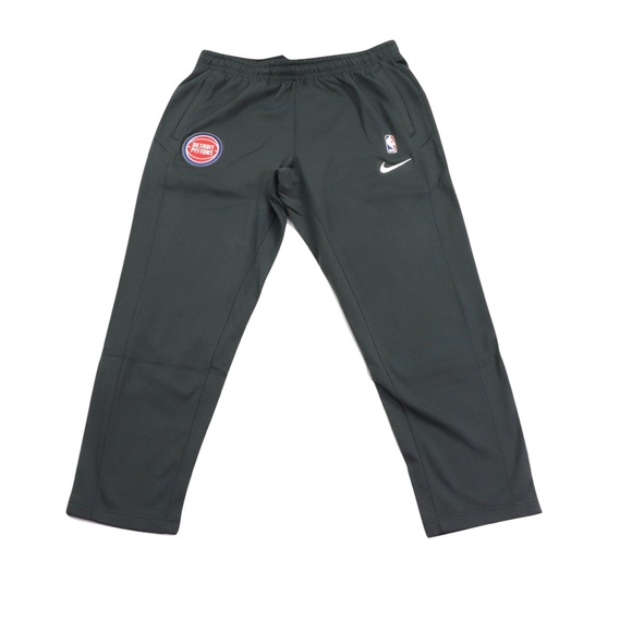 New Nike Mens 2XL Detroit Pistons Sweatpants Gray